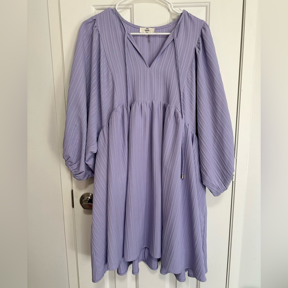 Entro Lavender Casual Dress